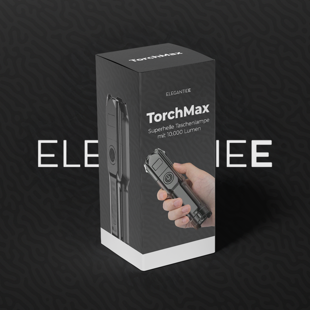 TorchMax | Super bright flashlight with 10,000 lumens