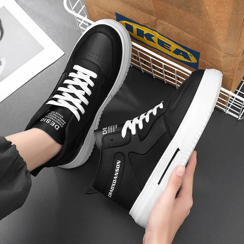 VEIGGARA | Lädersneakers för män: komfort och stil