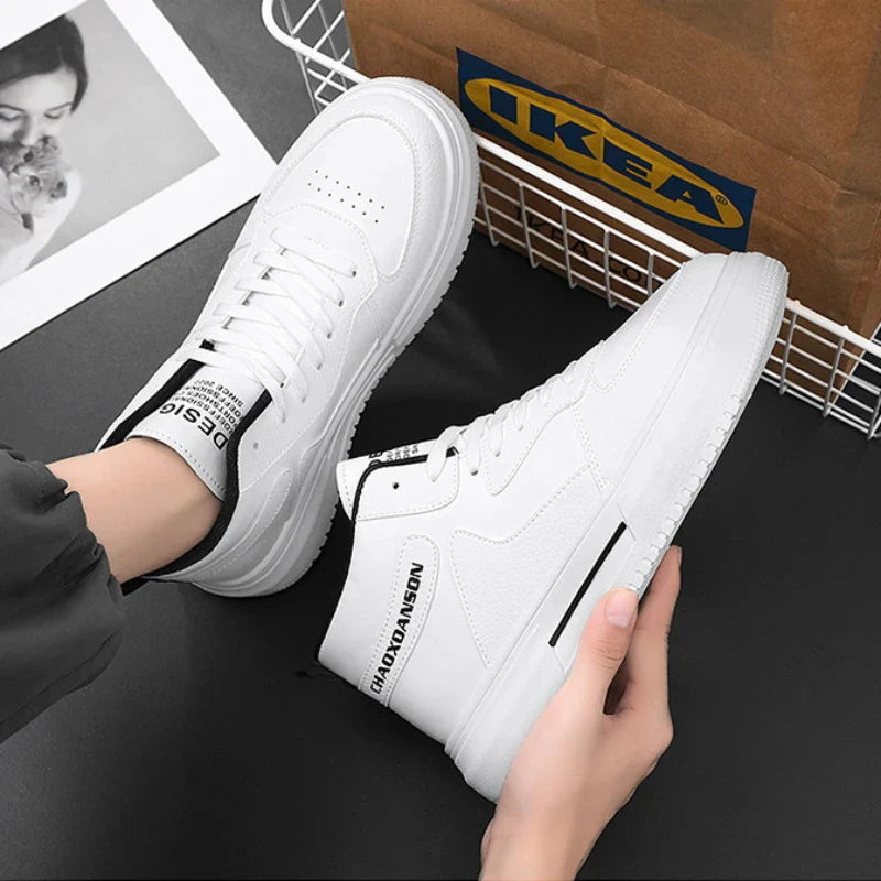 VEIGGARA | Lädersneakers för män: komfort och stil
